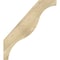Ekena Millwork 4"W x 32"D x 36"H Funston Rough Sawn Knee Brace, Douglas Fir BRC04X32X36FST00RDF - alternate 3